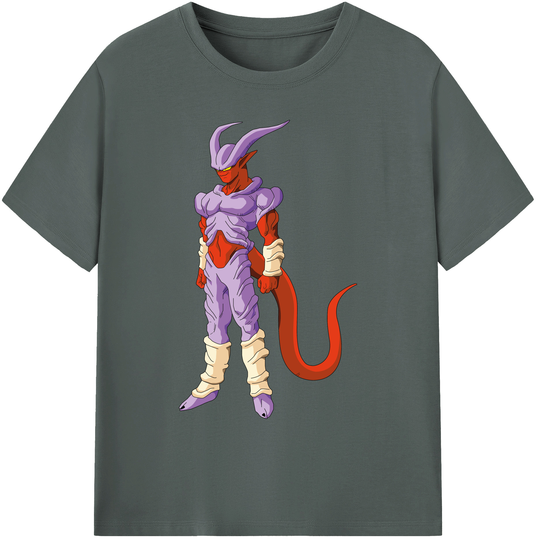（画像用） ドラゴンボール ジャネンバ DRAGON BALL Janemba 綿100％ メンズ半袖Tシャツ｜肌触りやわらか＆通気性